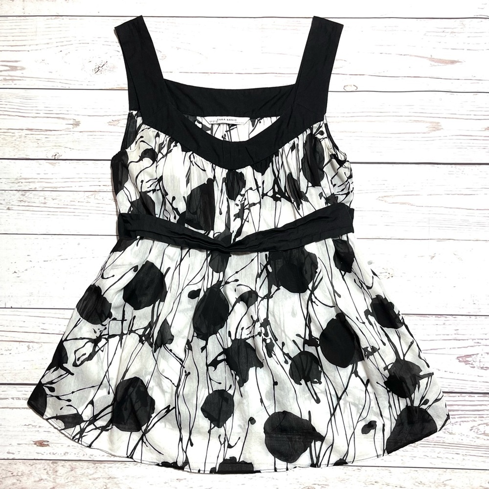 Zara Basic Blouse Size L - image 6